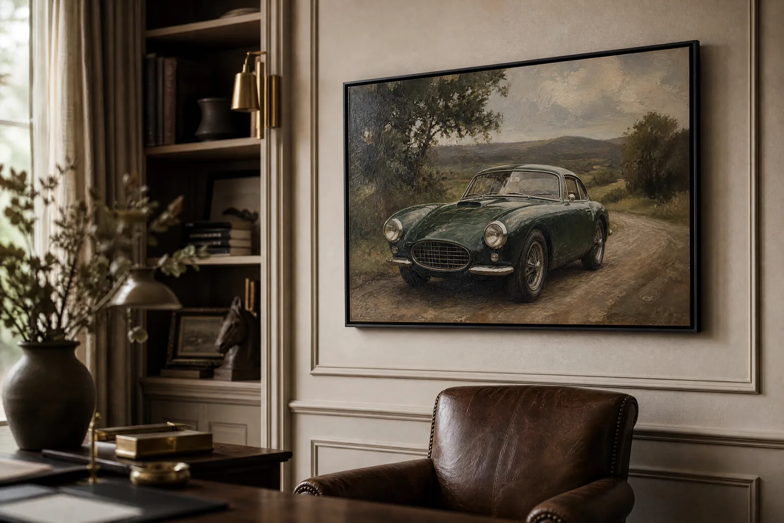 Custom Car Oil Painting From Your Photo
