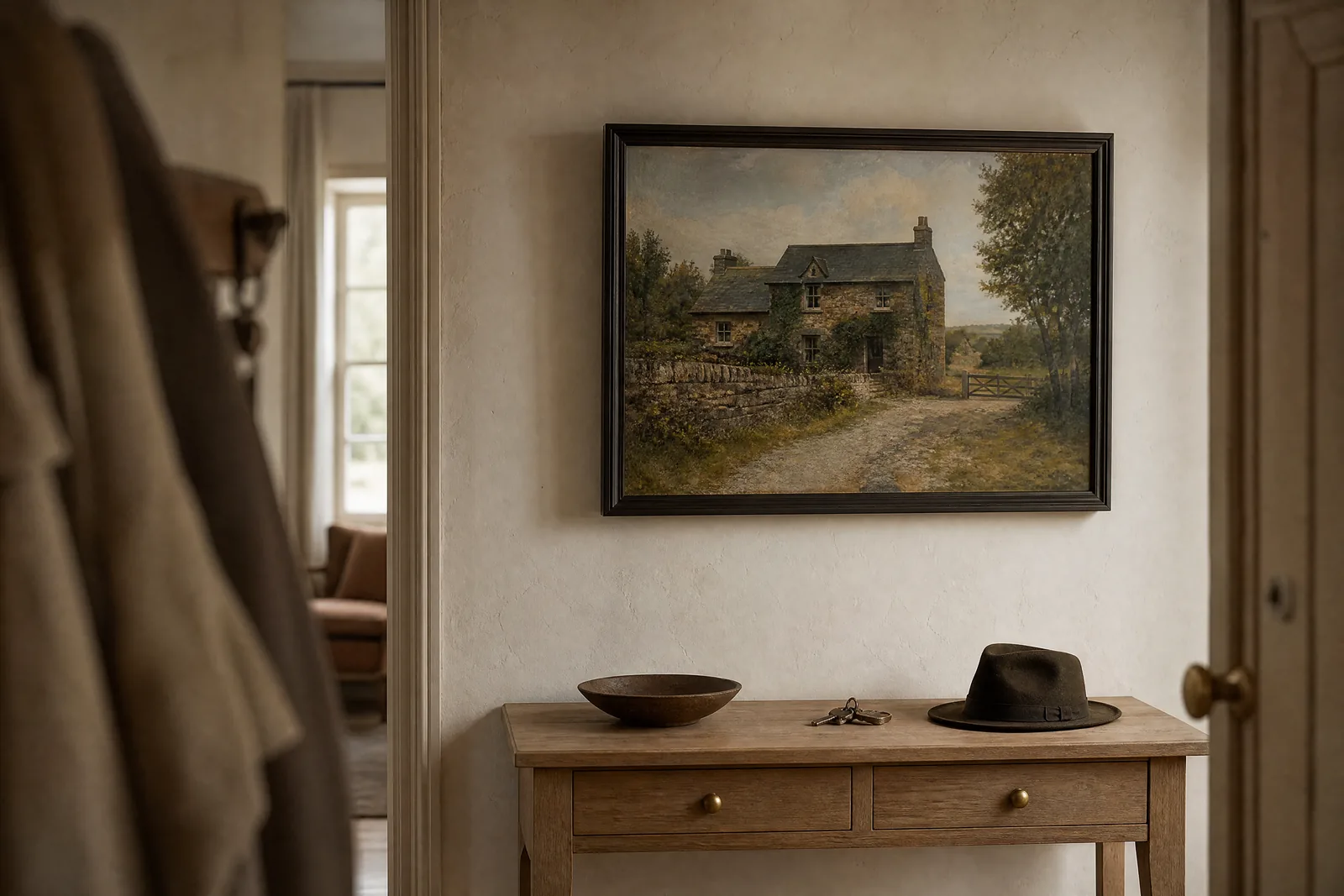 Custom House Portrait Oil Painting From Your Photo