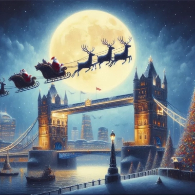 1d/bb/Santa Claus flying his sleigh over the Tower of London.webp