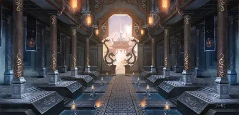 Dreamlike Royal Chamber