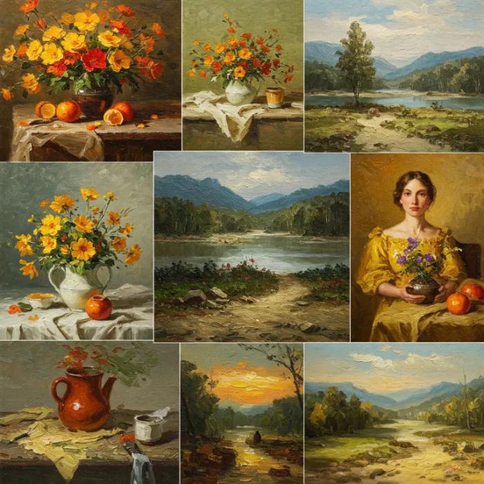 Understanding the Different Oil Painting Techniques