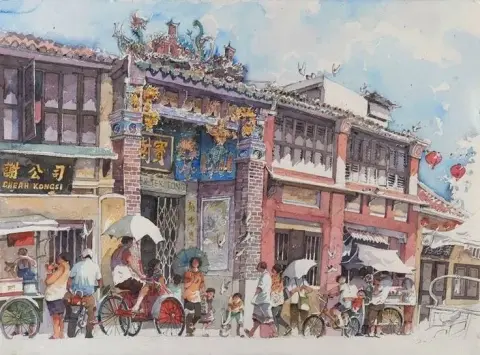 Nostalgic Chinese Streetscape