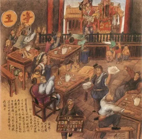 Lively Tavern, Ancient China