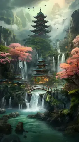 Mystical Mountain Temple