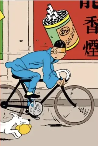 Tintin Hoa Sen Xanh truyện tranh