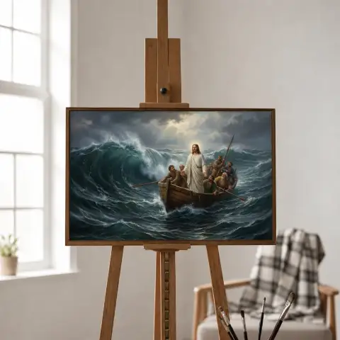 Christ Calming the Storm