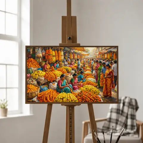 Цветочный рынок
