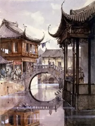 Serene Chinese Waterway