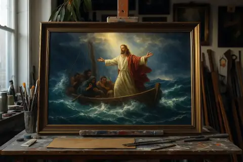 Jesus Calming the Storm