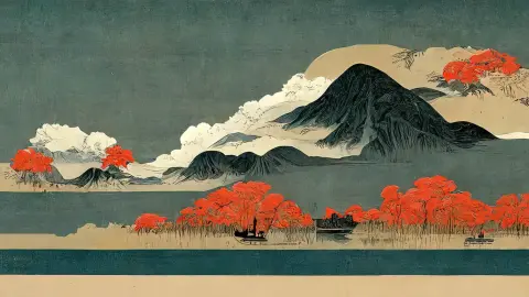 Ukiyo-e Fuji