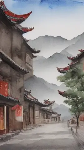 Tranquil Chinese Town