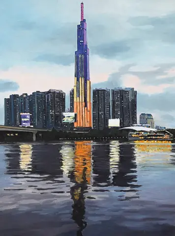 Landmark 81, Chiếu sáng giữa bầu trời