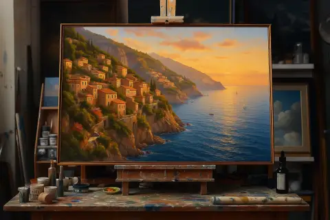 Amalfi Coast Cliffside Towns