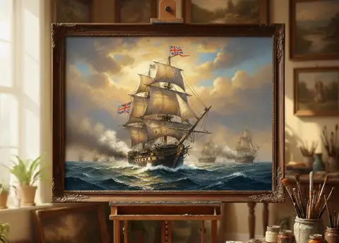 HMS 빅토리 범선