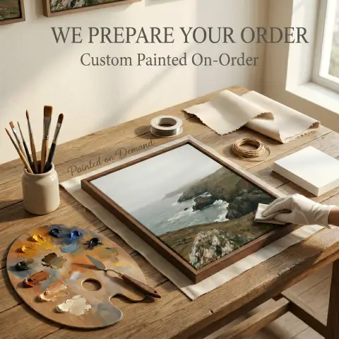 How your painting is made to order at Lenoir Decor