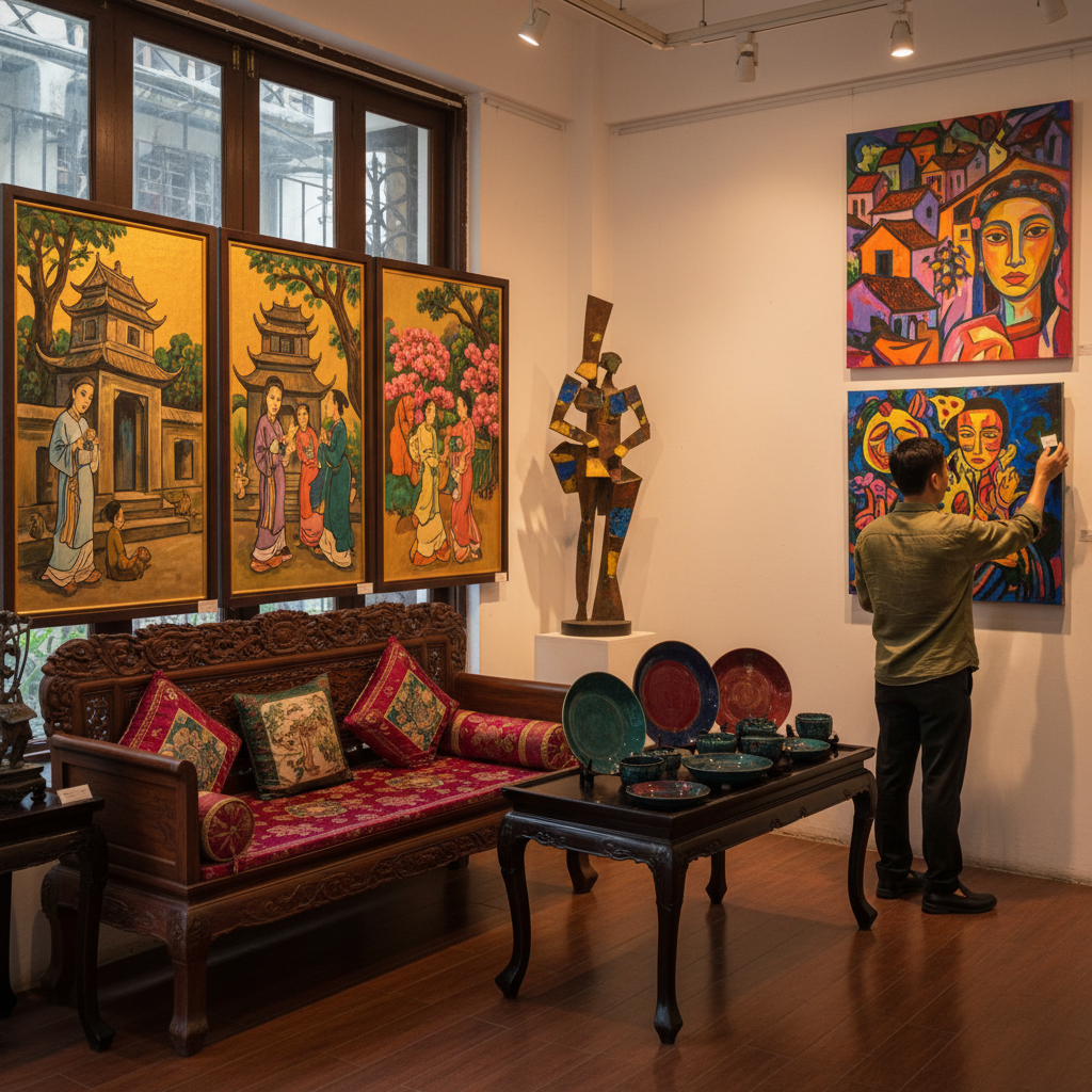 Exploring the Hanoi Art Scene
