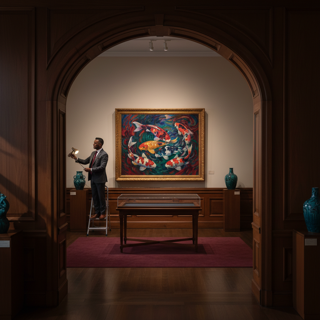 Maintaining and Caring for Your Koi Fish Painting