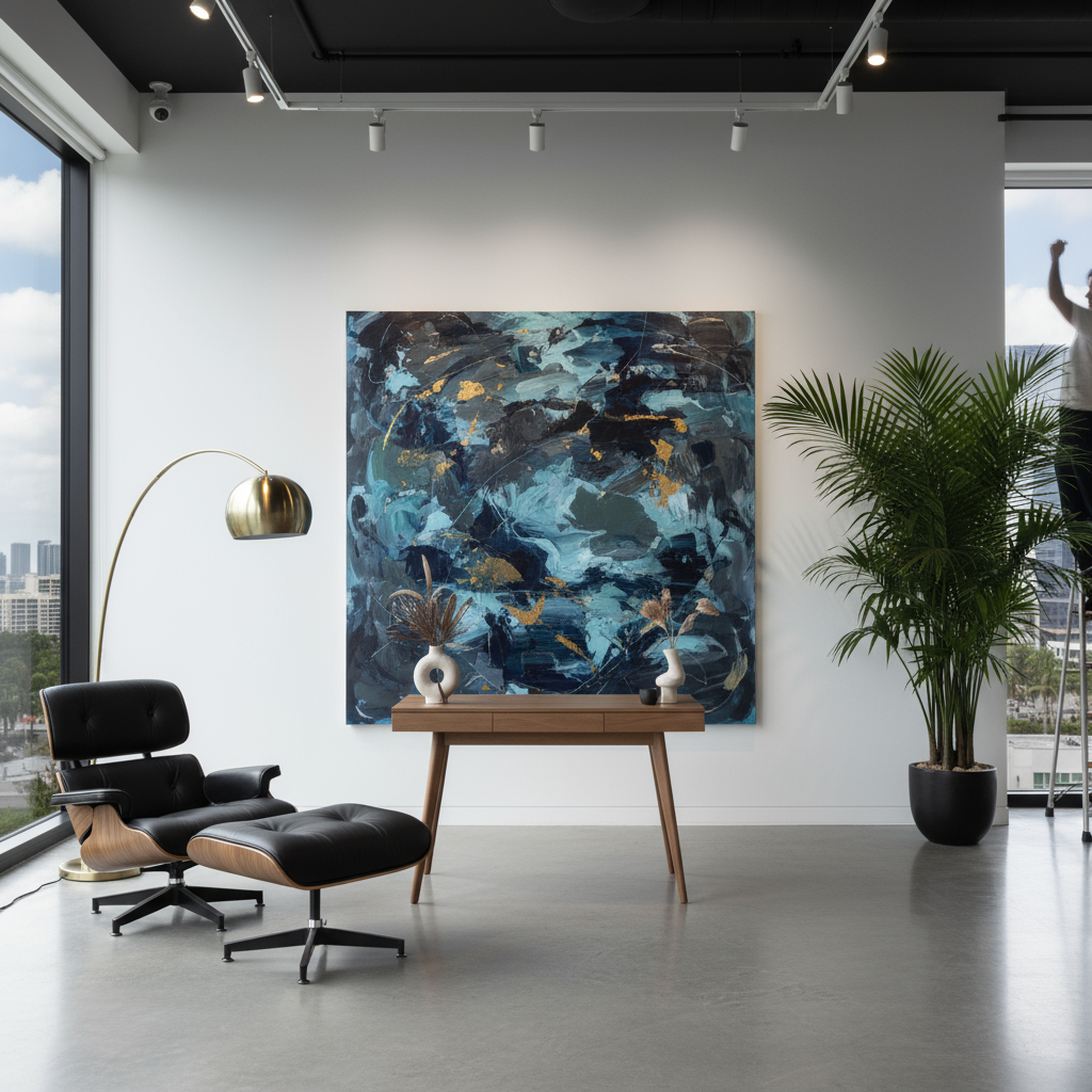 Buying and Commissioning Abstract Art in Miami