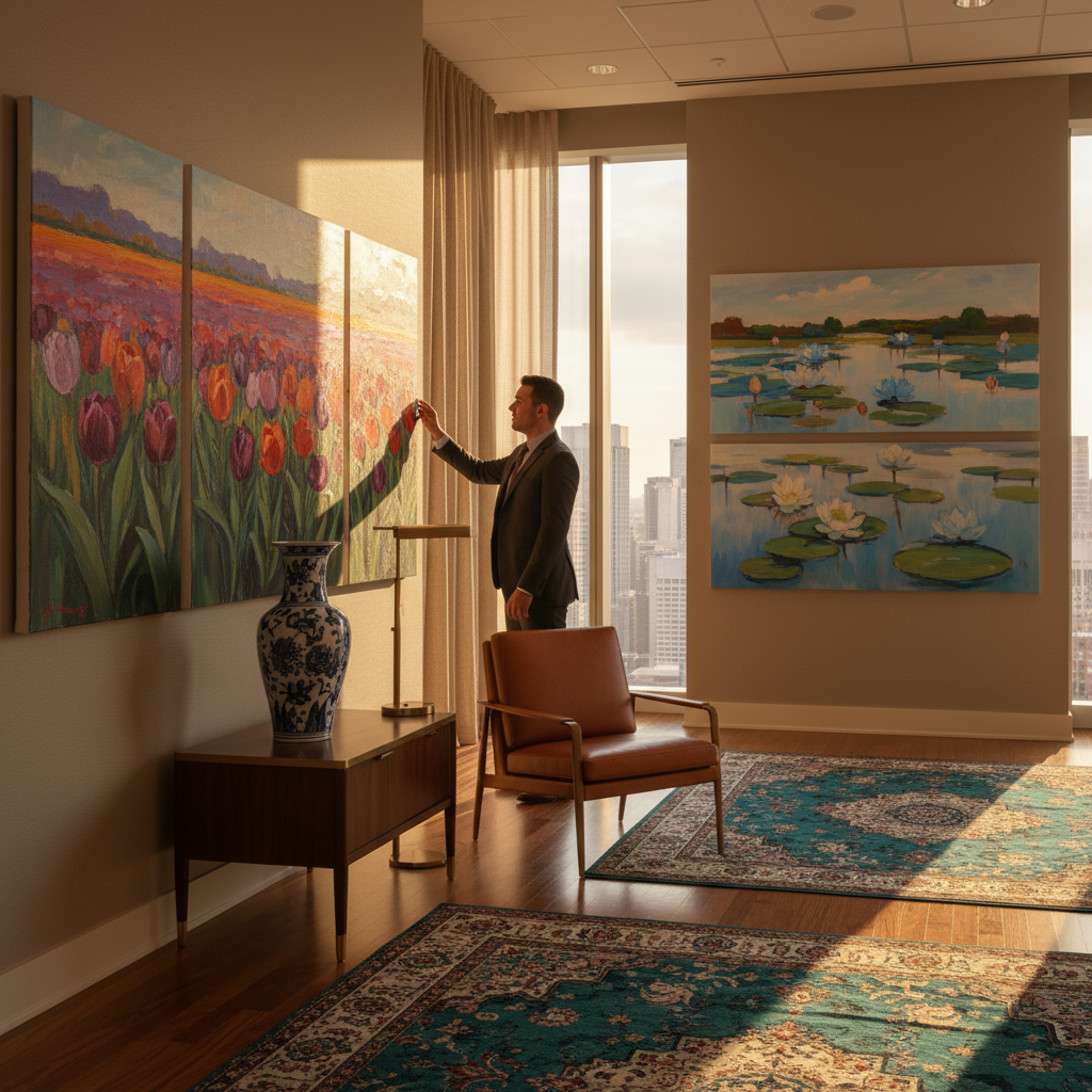 Artistic Significance of Tulip & Lotus Paintings