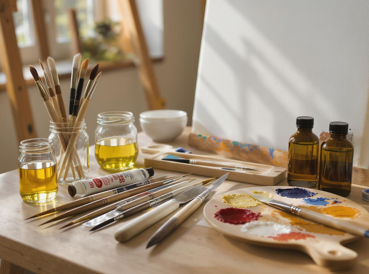 Impasto Oil Painting