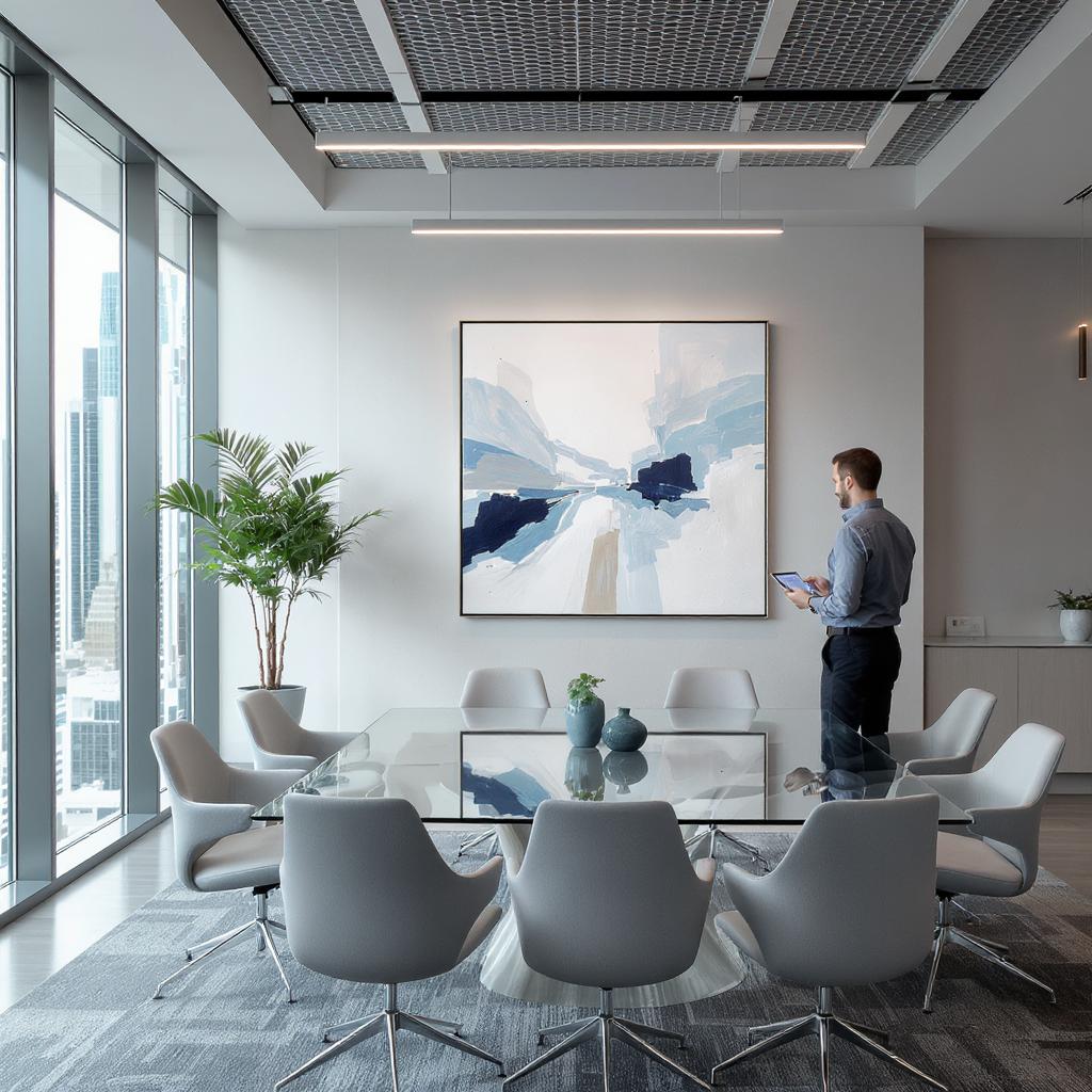 FAQ: Minimalist Oil Paintings for Tech Industry Offices