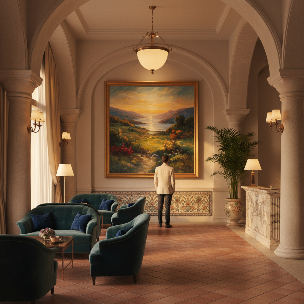 Case Studies of Hotels Utilizing Oil Paintings Successfully