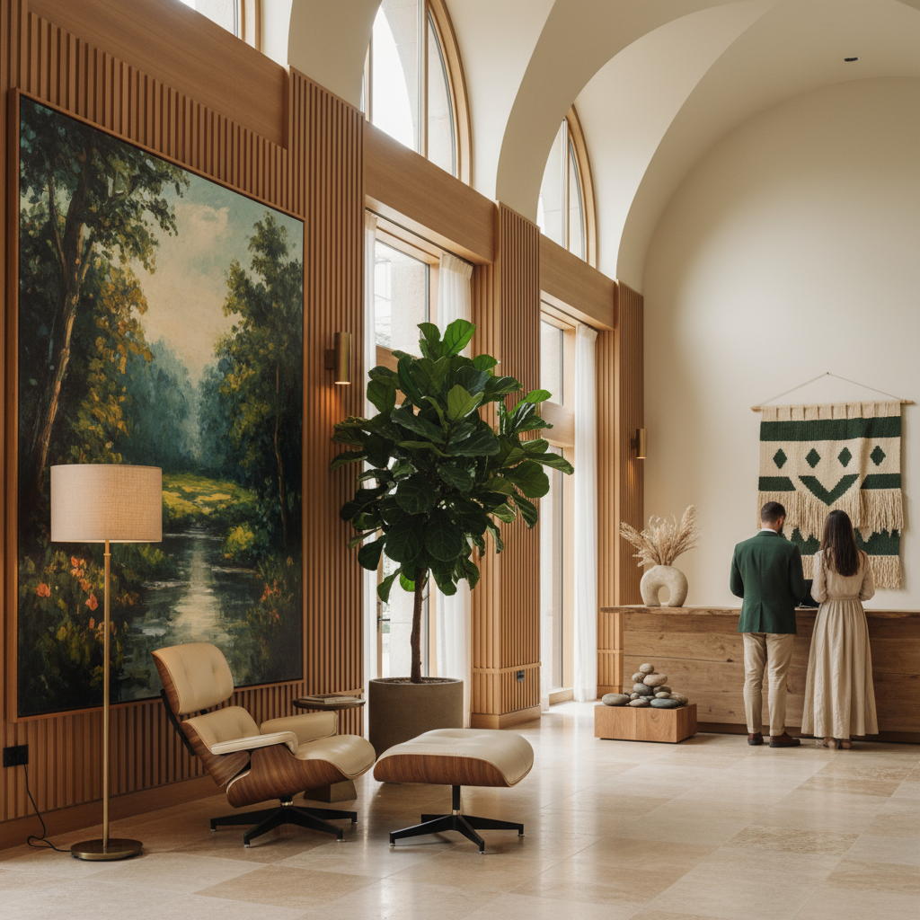 Benefits of Using Greenery Paintings Indoors