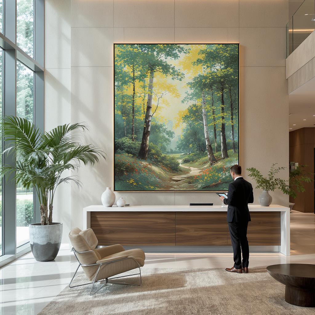 <b></p>FAQs About Large Forest Wall Art</b>