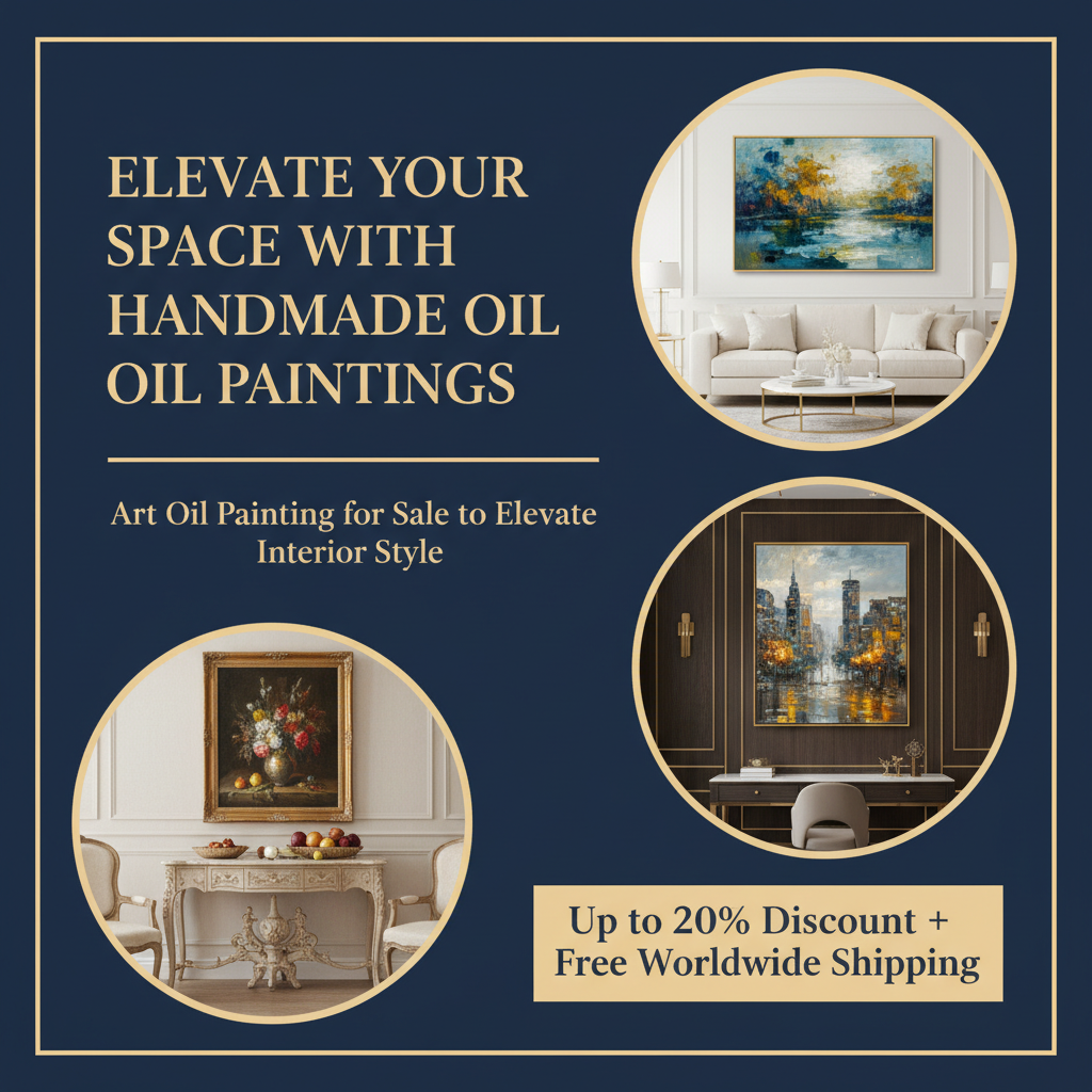 Banner L'enoir Decor Oil Painting