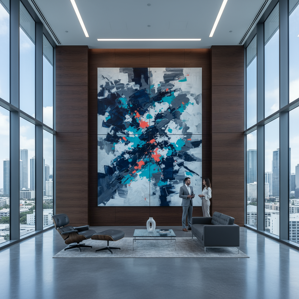 Choosing the Right Abstract Art for Business Spaces