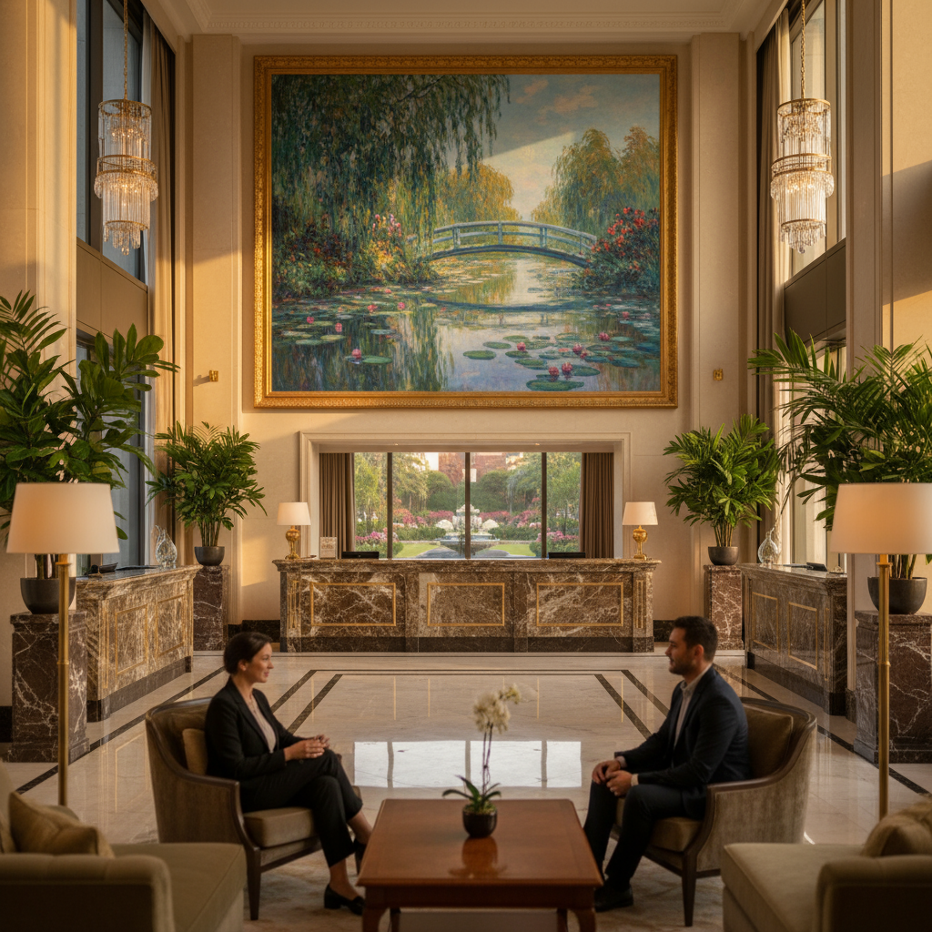 Monet’s Artistic Influence on Hotel Branding