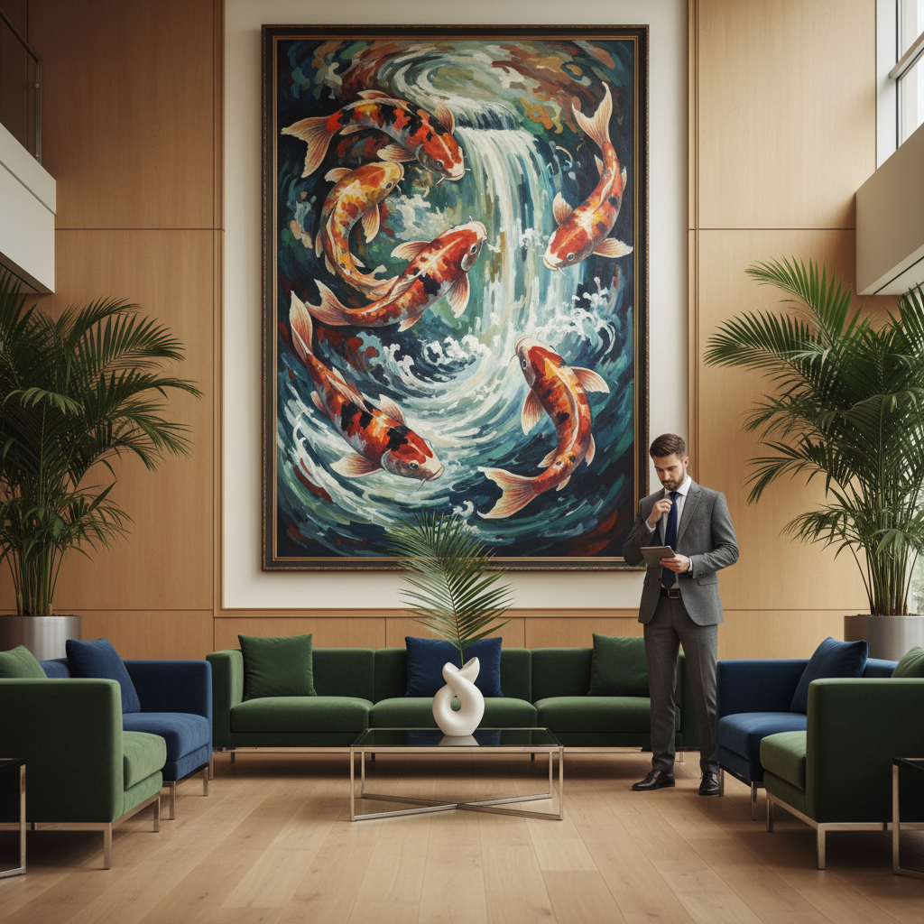 Koi Fish Paintings and Feng Shui
