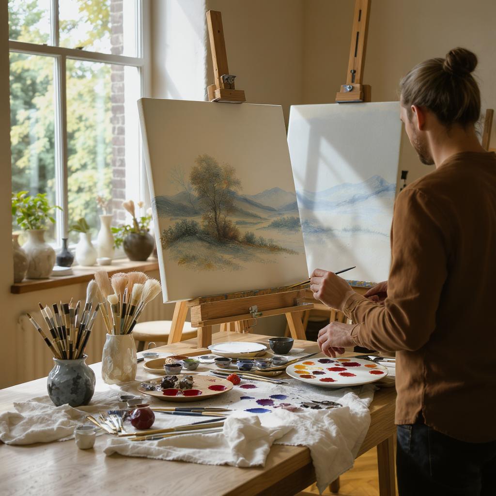 <b></p>Gathering Materials & Planning: From Art Supply Store to First Sketch</b>