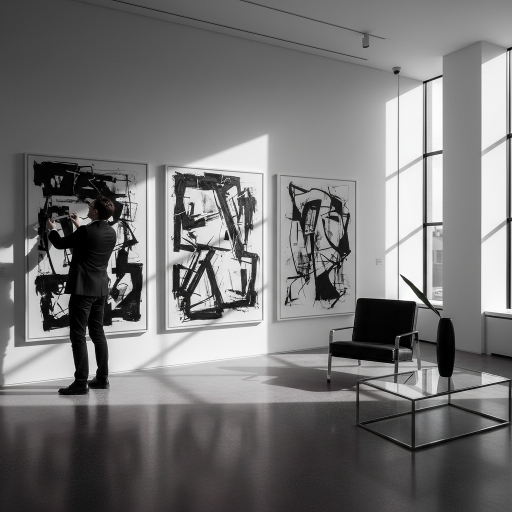 Historical Context and Evolution of Black and White Abstract Art