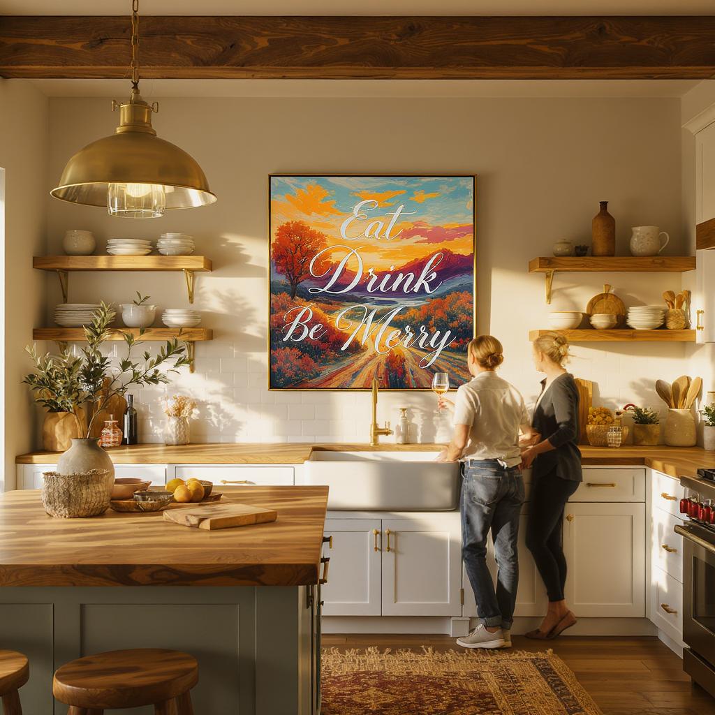 <b></p>Understanding “Eat Drink Be Merry” Kitchen Art: Meaning, Trends, and Impact</b>