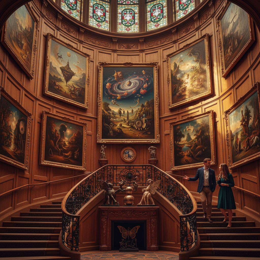 Product Listings and Art Buying Guides for Stairwells