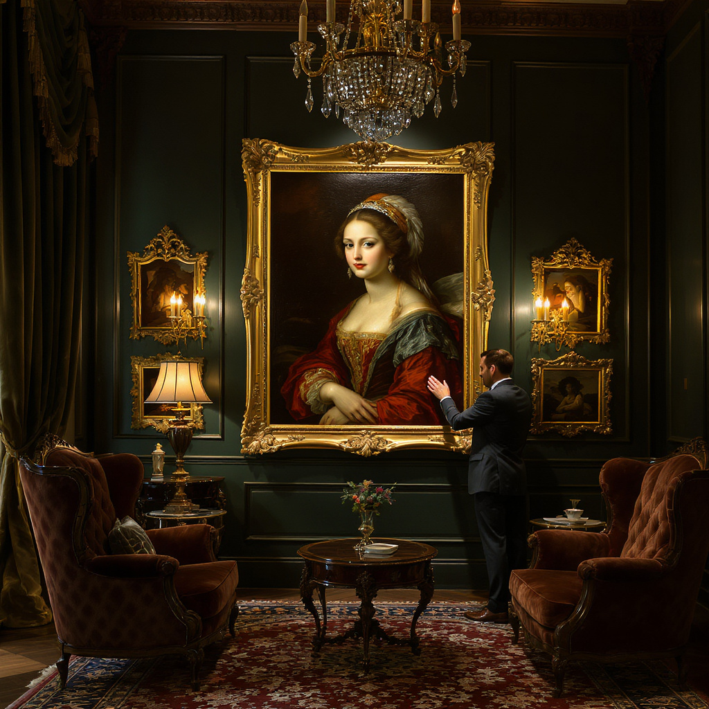 Curated Collection of Recommended Antique Oil Canvas Paintings