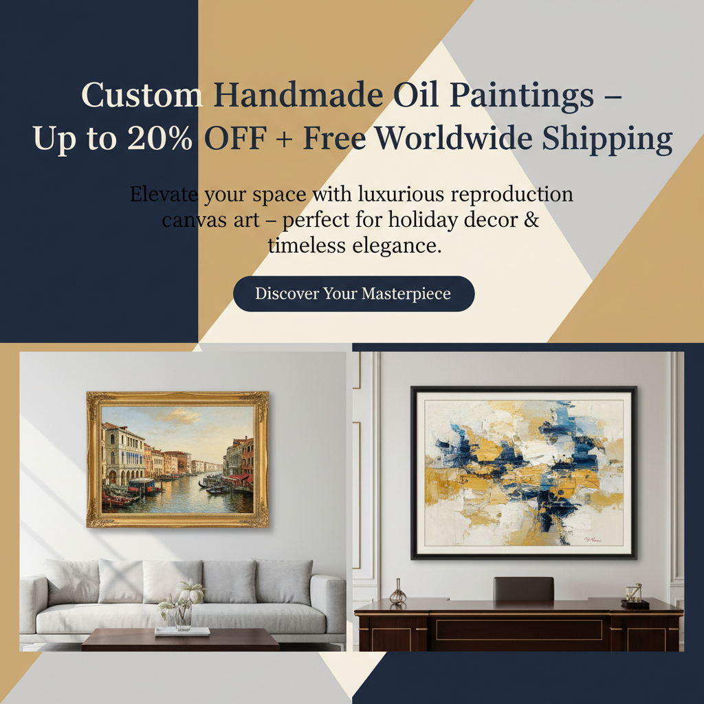 Banner L'enoir Decor Oil Painting