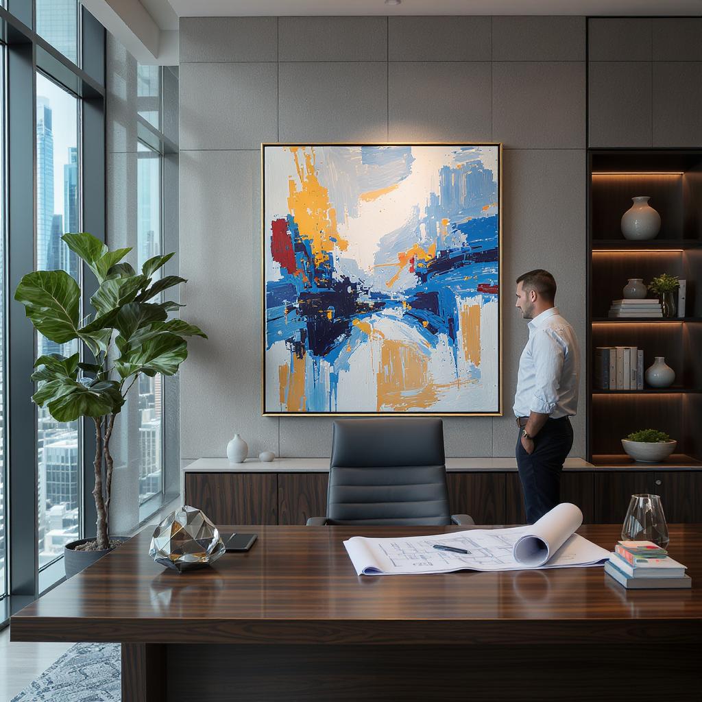 Understand and Measure: Getting Oil Painting Dimensions Right for Your Office