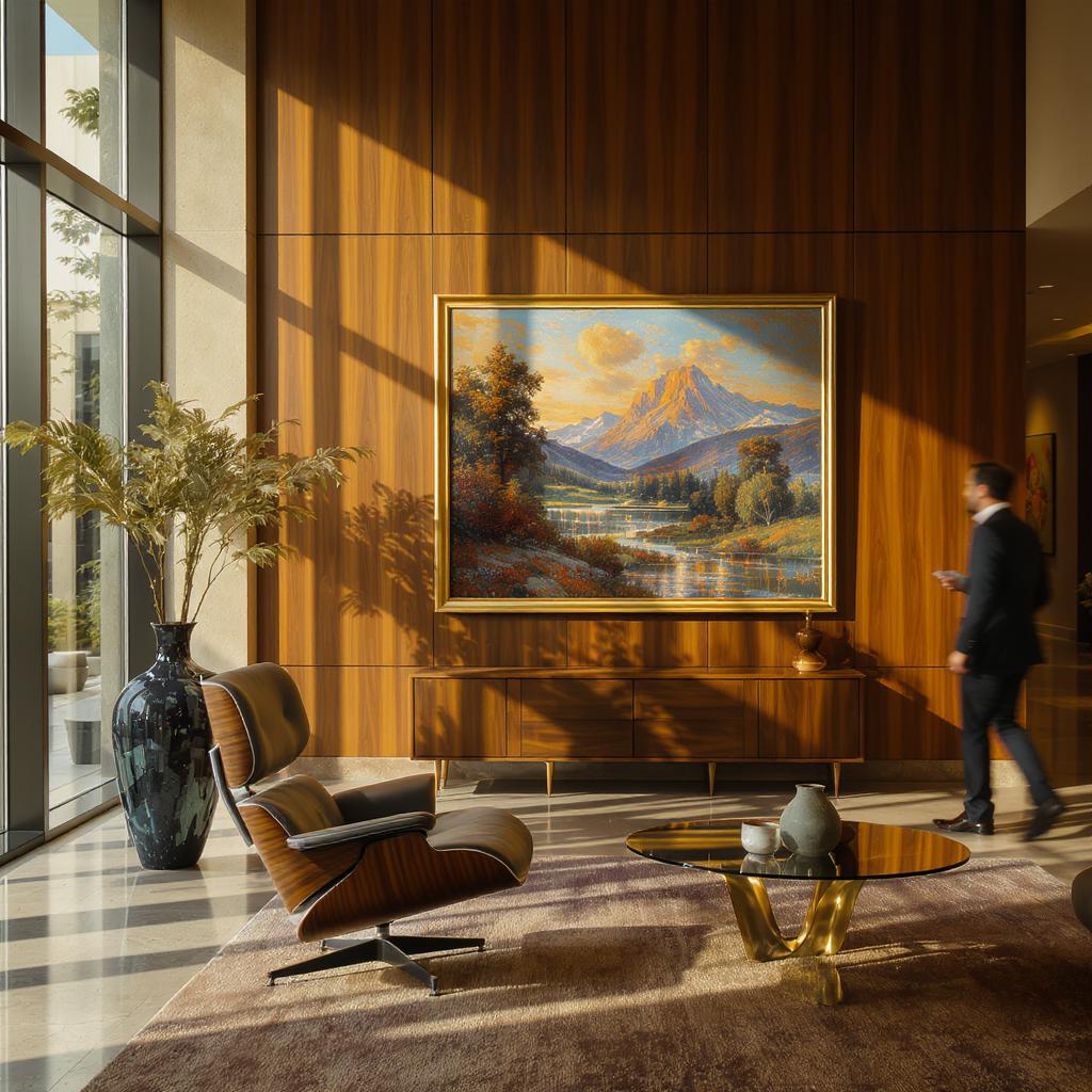<strong>How Oil Paintings on Canvas Define Corporate Ambiance and Brand Narrative</strong>