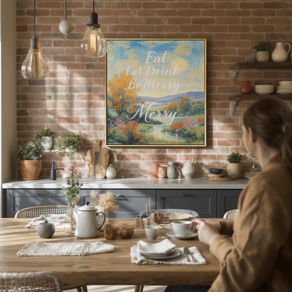 <b></p>FAQs: Eat Drink Be Merry Wall Decor for Your Kitchen</b>